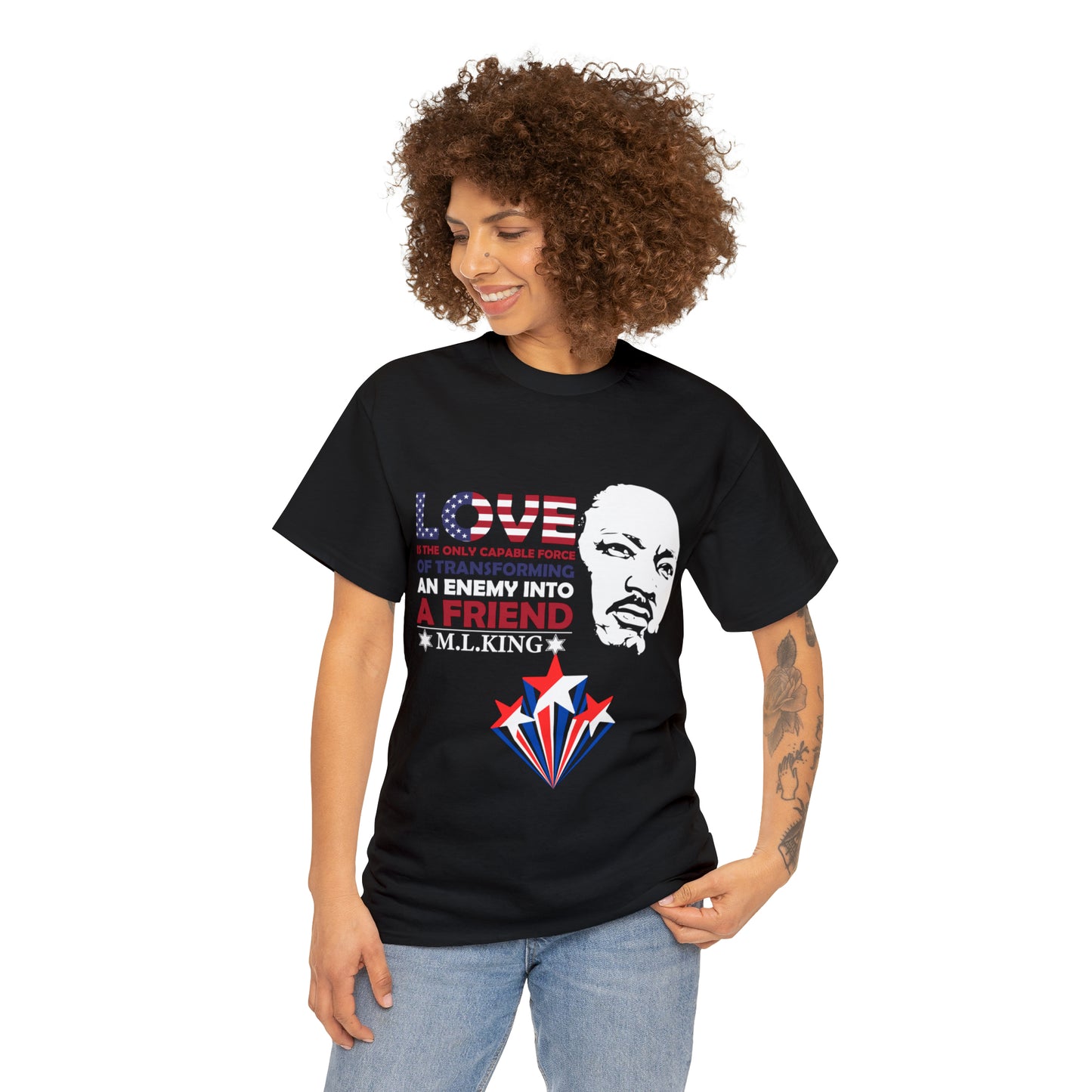 Men's T-shirt, MLK Black History, Modern T-shirt for any occasion, perfect gift